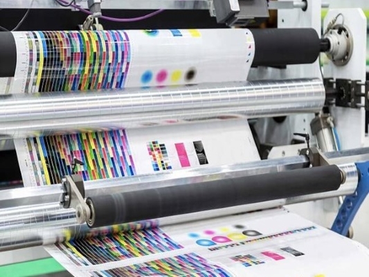 Offset litho printing